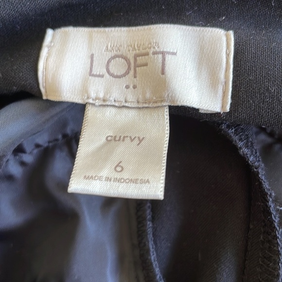 Loft Curvy Dress Pants - Picture 6 of 8